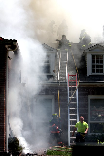 Roof Operations @ 77 Chestnut Ridge rd Photo courtesy Frank Becerra